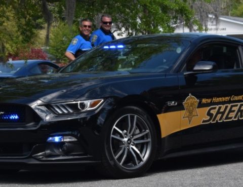 New Hanover County Sheriff car