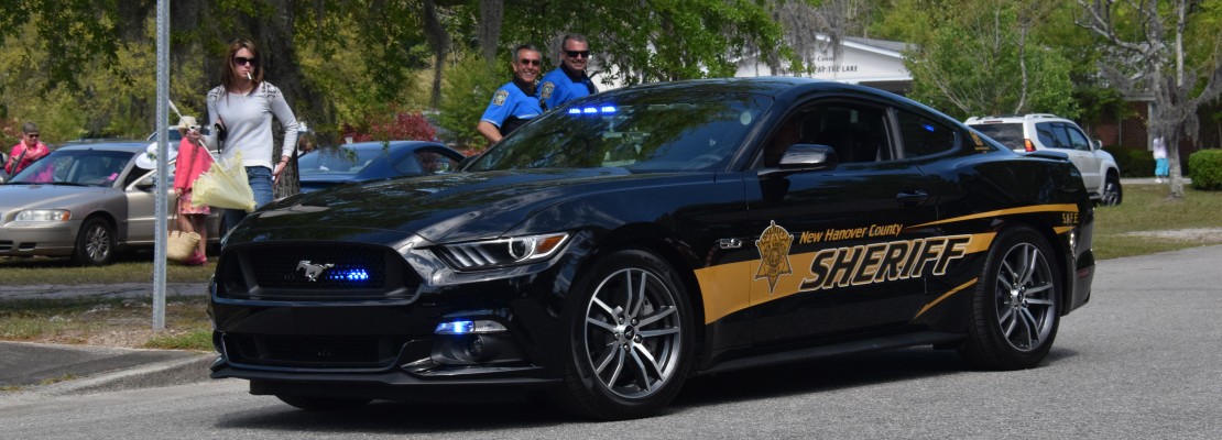 New Hanover County Sheriff car