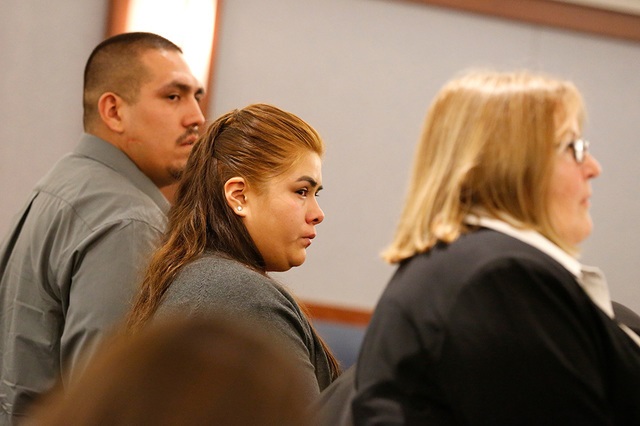 Martine during bail hearing in Las Vegas court